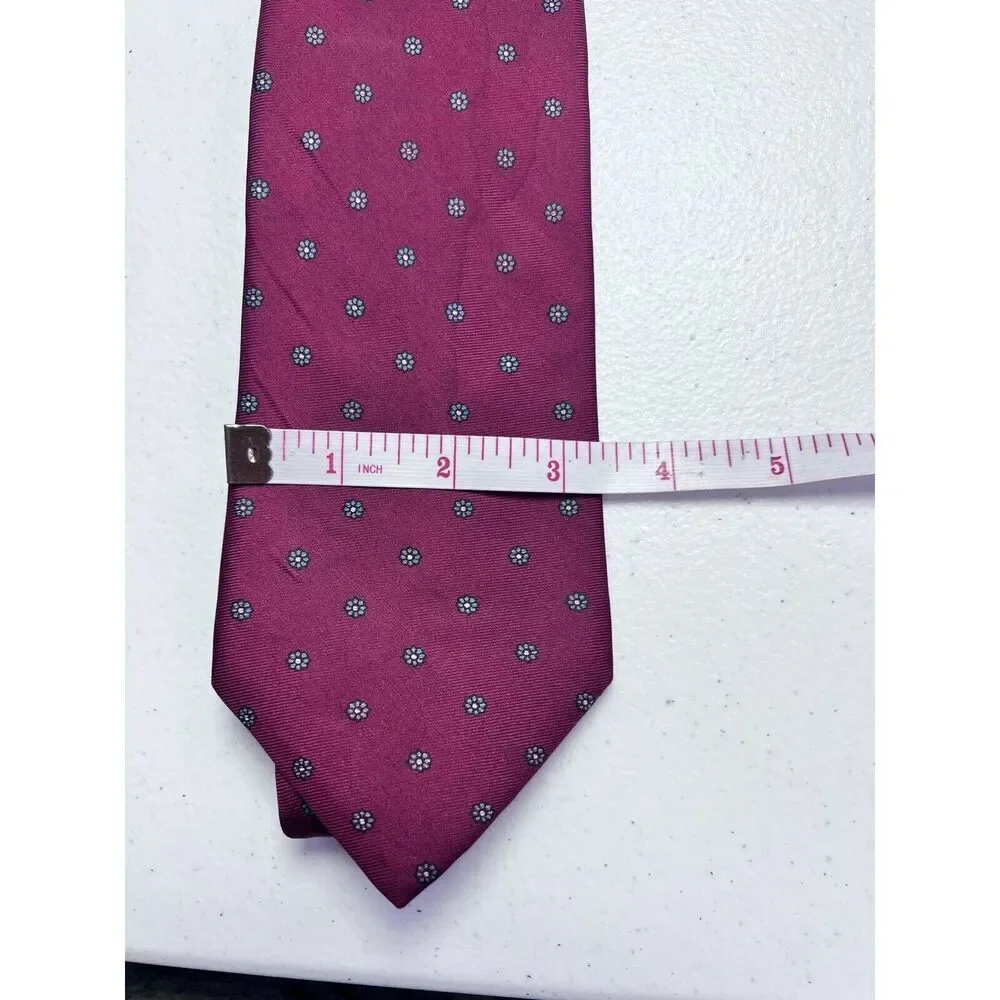 Gant Red Men’s Tie‎ Flower 3 1/2”